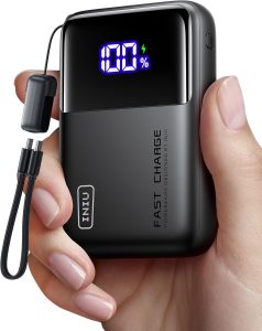 INIU Power Bank, Mini 20000mAh 65W Fast Charge x2