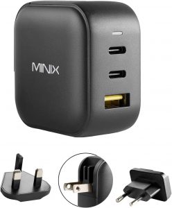 MINIX 66W Turbo 3-Port GaN Wall Charger